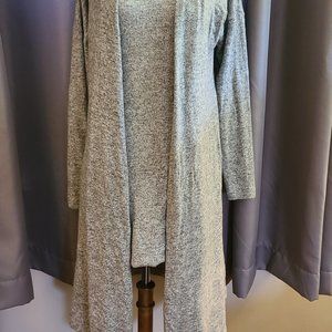 WHBM Sweater Tunic and Matching Duster Sweater